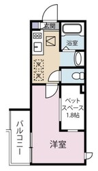 リヴェール高砂の物件間取画像